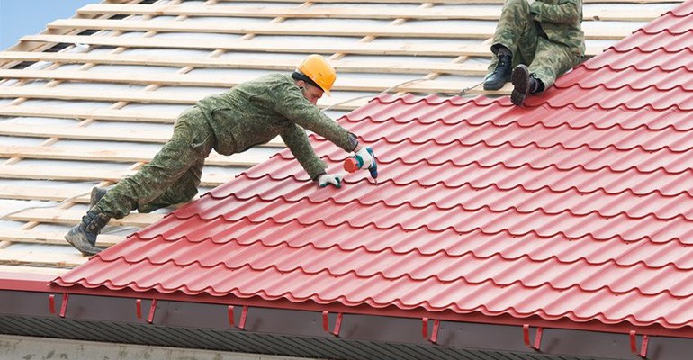 Evka-4 profesyonel Şed Çatı – Onduline örneği